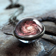 Cosmic Galaxy Nebula Double-sided Spherical Time – Jewelry Gift Ideas — 4
