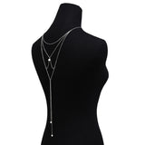 Pearl Tassel Pendant Necklace Back Chain – Jewelry Gift Ideas — 3
