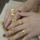 Letter ope ring – Stylish Gifts — 4