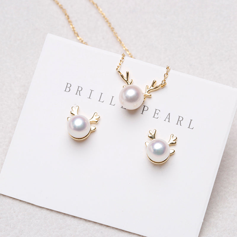 Pearl minimalist clavicle necklace s925 tremella – Jewelry Gift Ideas — 1
