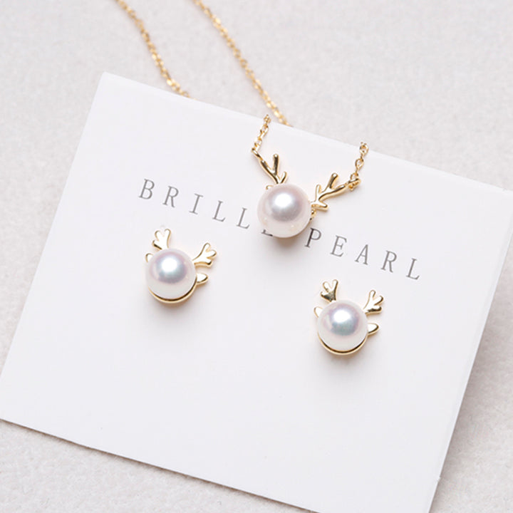 Pearl minimalist clavicle necklace s925 tremella – Jewelry Gift Ideas — 1