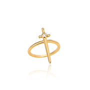 Cross Zircon Ring Female Hip Hop – Gifts for Her — 5