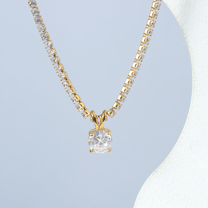 Light Luxury Minority Full Diamond Zircon – Jewelry Gift Ideas — 1