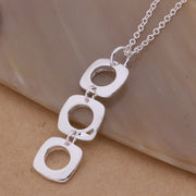 Silver Plated Set Korean Fashion Square Earring – Jewelry Gift Ideas — 5