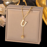 Necklace Ornament Titanium Steel Tassel 26 – Jewelry Gift Ideas — 18