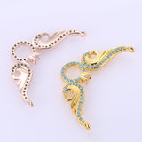 Angel Wing Necklace With Micro Inlaid Pendant – Jewelry Gift Ideas — 2