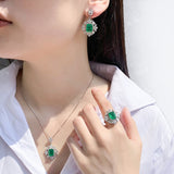Gemstone Pendant Diamond Color Treasure Ring S925 – Jewelry Gift Ideas — 2