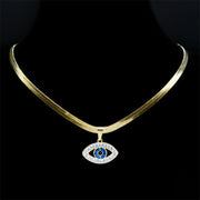 Blue Eye Necklace Turkish Alloy Necklace – Jewelry Gift Ideas — 6