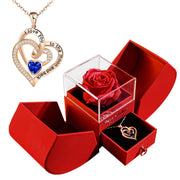 Eternal Rose Apple Gift Box Women Necklace – Jewelry Gift Ideas — 12