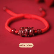 Fidelity Cinnabar Zodiac Red Rope Bracelet – Jewelry Gift Ideas — 9