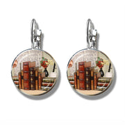 Women's Fashion Retro Book Photo Earrings – Stylish Gifts — 8