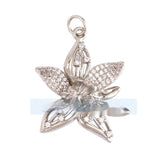 Pure Copper Micro-inlaid Color Flower Zircon Hollow – Small Gift Ideas — 7