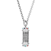 999 Sterling Silver Pendant Vintage Pearl – Jewelry Gift Ideas — 5