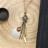 Round Dream Catcher Vintage Feather Tassel – Jewelry Gift Ideas — 5