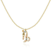 Twelve Constellations Colorful Zirconium Pendant – Jewelry Gift Ideas — 8