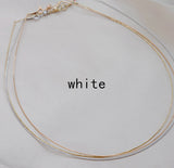 Collar Adjustment Chain 18K Gold Necklace Sleeve – Jewelry Gift Ideas — 2