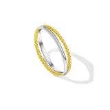 S925 Sterling Silver Gold And Silver Stitching – Jewelry Gift Ideas — 5