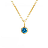 Fashion Personality Element Birthstone Necklace – Jewelry Gift Ideas — 6
