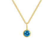 Fashion Personality Element Birthstone Necklace – Jewelry Gift Ideas — 6