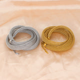 Metal Winding Twin Bracelet – Jewelry Gift Ideas — 17