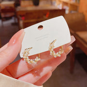 All-match Temperamental Pearl Stud Earrings – Small Gift Ideas — 16