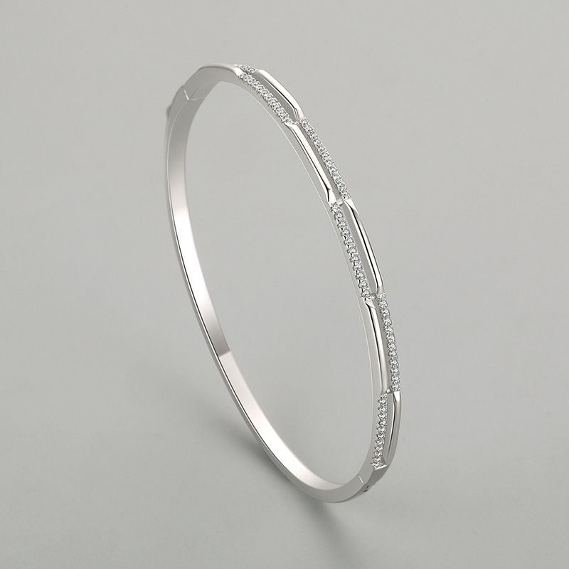 S925 Silver Bracelet Women's Double Layer Line – Jewelry Gift Ideas — 1