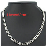 Stainless Steel Necklace European and American – Jewelry Gift Ideas — 16
