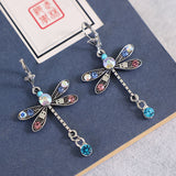 Women's Fashion Simple Color Diamond Dragonfly – Stylish Gifts — 6
