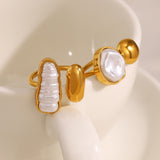Vintage Oval Gold Women's Ring – Gifts for Her — 6