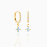 Small And Beautiful Flower Earrings Micro-inlaid – Meaningful Gifts — 6
