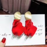 Fashion Distinctive Rose Petal Fringed Earrings – Stylish Gifts — 6