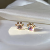 Lovely Micro-paved Zircon Moonstone Earrings – Gift Ideas — 4