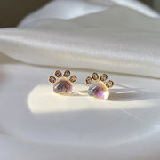 Lovely Micro-paved Zircon Moonstone Earrings – Gift Ideas — 4