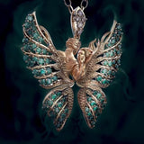 Angel Wings With Diamond Butterfly Necklace – Jewelry Gift Ideas — 5