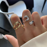 Geometric Girl Ring Is Simple And Versatile – Gifts for Kids — 3