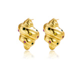 Fashion Stainless Steel Colorful Crystals Conch – Stylish Gifts — 3