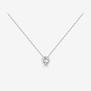 Simple All-match Sterling Silver Pebble Necklace – Jewelry Gift Ideas — 6
