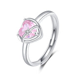 Fashion Personality Ladies Love Heart-shaped Ring – Stylish Gifts — 6