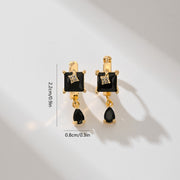 Popular Fashion Earrings Copper-plated Gold – Stylish Gifts — 2