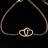 Custom Heart Bracelet Simple And Elegant Custom – Jewelry Gift Ideas — 1