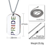 Lesbian Rainbow Lovers Pendant – Jewelry Gift Ideas — 4