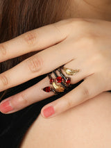 Original Index Finger Ring Female With Amethyst – Jewelry Gift Ideas — 2