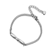 Simple Stainless Steel Mobius Couple Bracelet – Jewelry Gift Ideas — 13