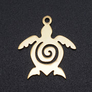 Titanium Steel Hollow Tortoise Pendant Stainless – Jewelry Gift Ideas — 5