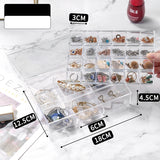 Portable Ear Stud Earrings Compartment With Lid – Jewelry Gift Ideas — 10
