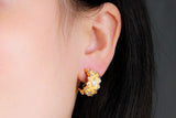 925 Silver Gilt Wavy Star Stud Earrings – Unique Gift Ideas — 3
