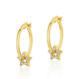 Trendy Temperament Women's Cross Circle Earrings – Gifts for Her — 4