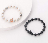 Natural energy volcanic stone bracelet – Jewelry Gift Ideas — 4