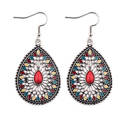 Blue Pine Inlaid Drop Earrings – Holiday Gift Ideas — 6
