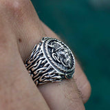 Vintage Thai Silver Viking Ring Nordic – Gift Ideas — 5